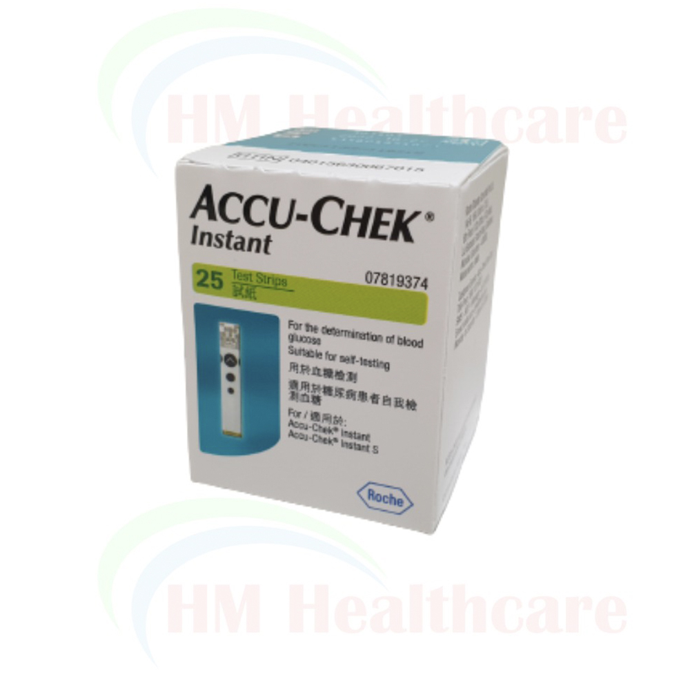 ACCUCHEK INSTANT TEST STRIPS 25pcs HM HEALTHCARE SDN BHD